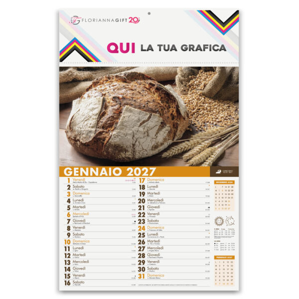 Calendario Illustrato PANE E PASTA