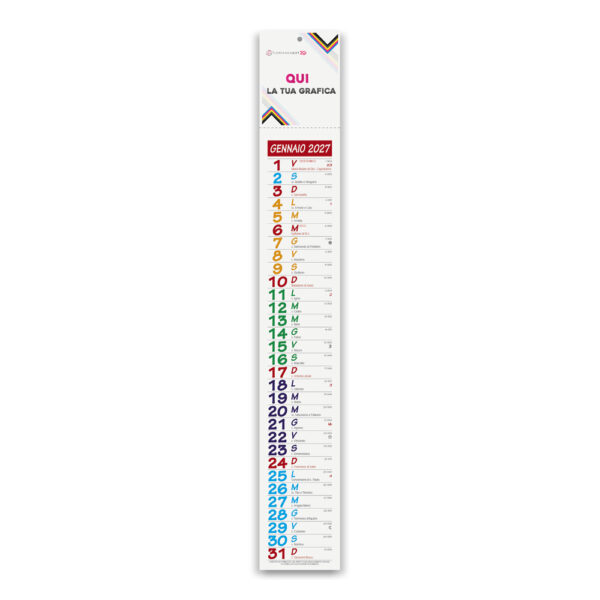 Calendario Silhouette MINI COLOR