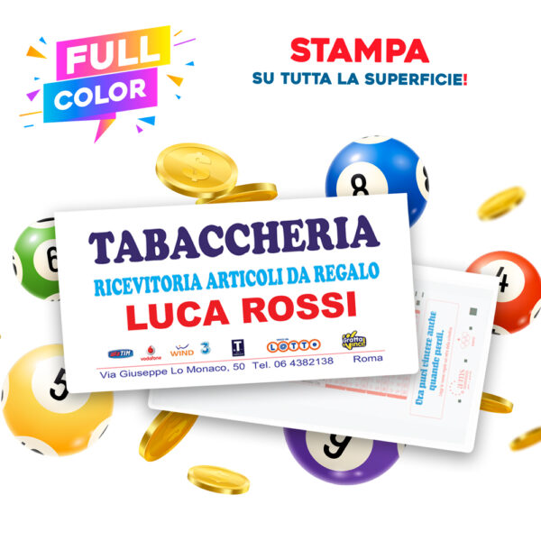 Busta porta schedine FullColor
