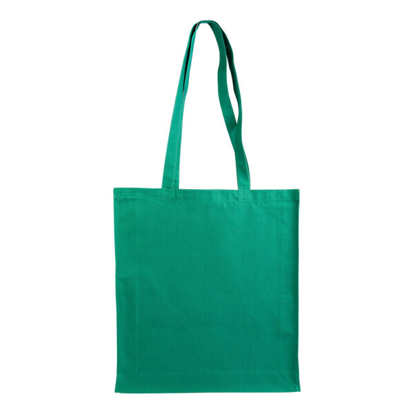 Shopper in cotone colorato con soffietto
