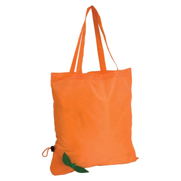 Shopper ripiegabile in poliestere "arancia"