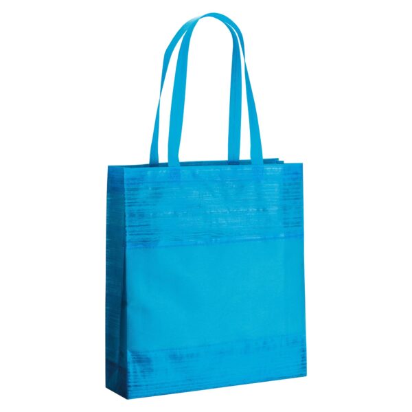 Shopper in TNT con trama in rilievo