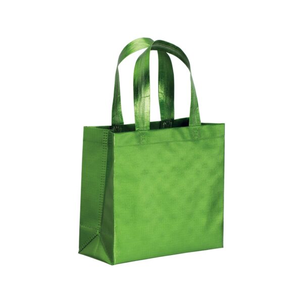 Mini shopper regalo in tnt laminato metalizzato
