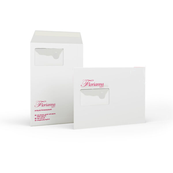 Busta da lettera con finestra 22x32