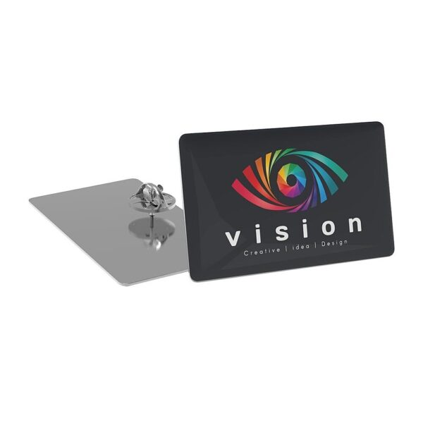 Pin Slim Rectangular 50x25 mm