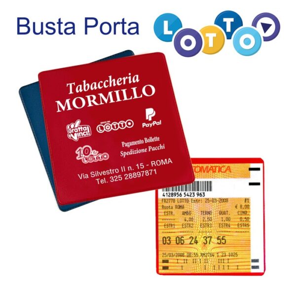 Busta Porta Lotto