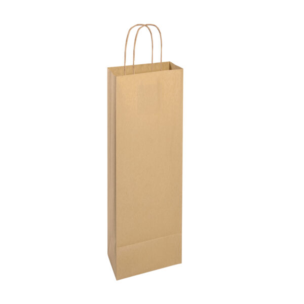 Borse Portabottiglia carta riciclata 14x8.5x39.5