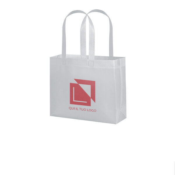 Shopper in tnt laminato  Clear