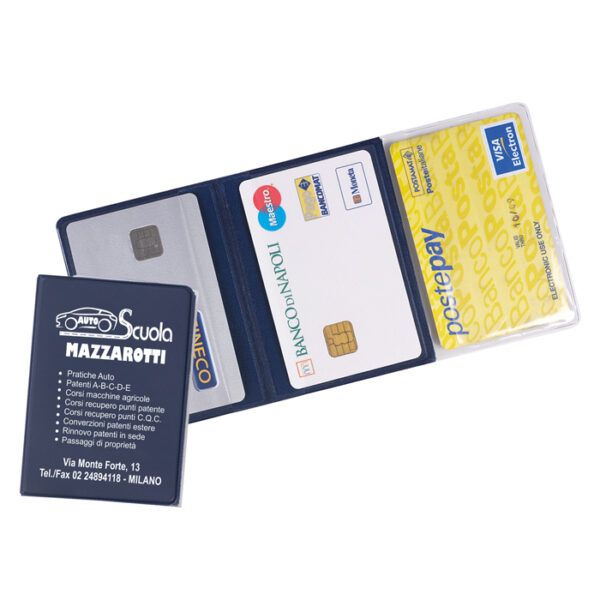 Porta card 3 ante in Tam