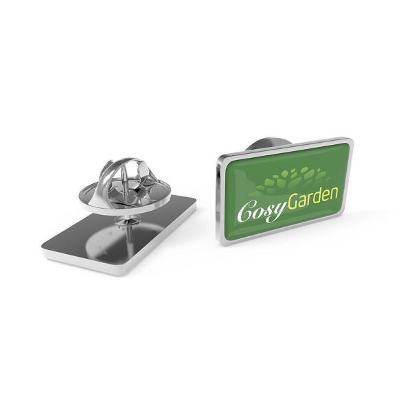 Pin Metal Rectangular 19x11 mm