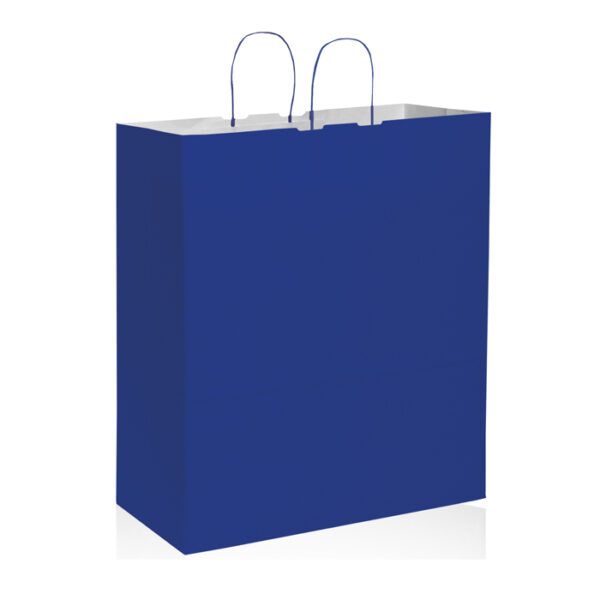 Shopper maniglia ritorta colorata 45x48x20