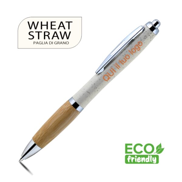 Penna a sfera Rio Wheat Straw