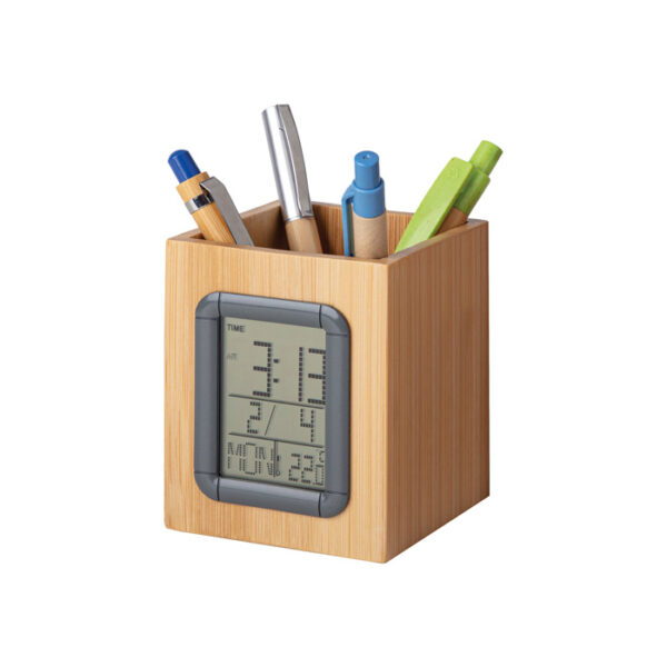 Portapenne Bamboo pen holder