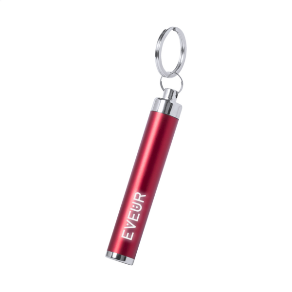 Portachiavi con mini torcia led Bimox
