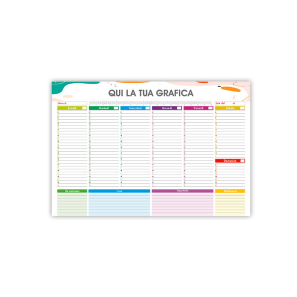 Planning Multicolor A4