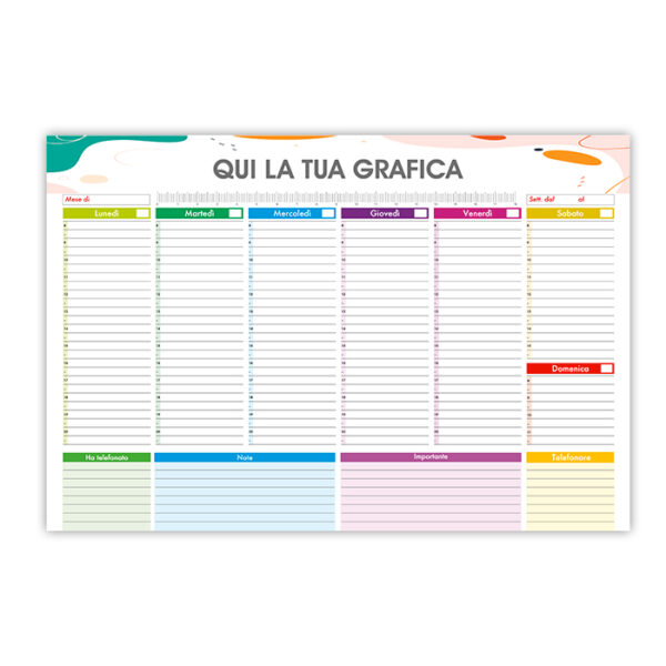 Planning Multicolor A3