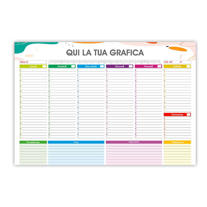 DR902 planning multicolor A3