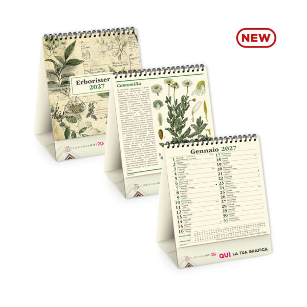 Calendario da tavolo Erboristeria