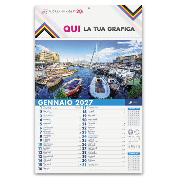 Calendario Illustrato NAPOLI E'